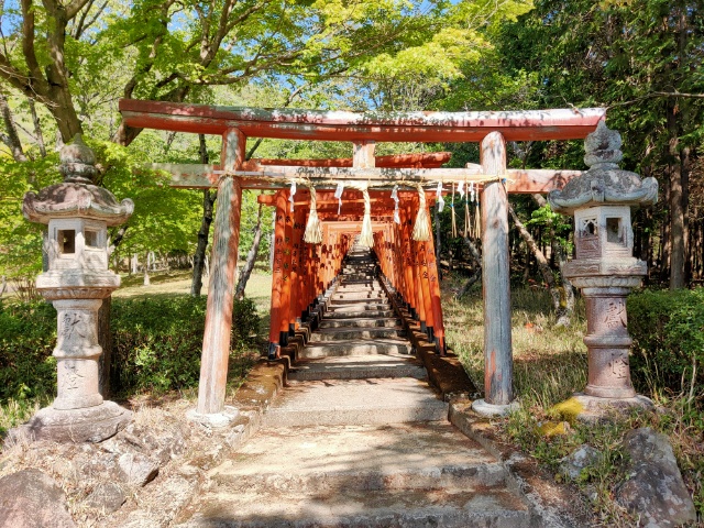 壱の鳥居 修復前